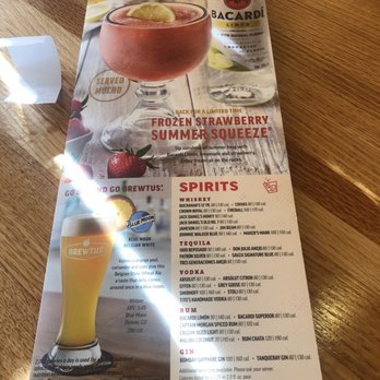 Applebee's Grill + Bar - Drink Menu Page 1 - American Near Me - El Paso, Texas Applebee's Grill + Bar - Drink Menu Page 1 - American Near Me - El Paso, Texas