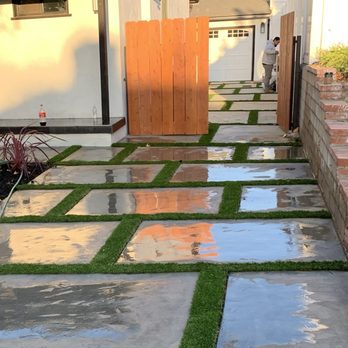 Platinum Concrete - Concrete driveway completed, it turned out amazing! Thank you so much Miguel. - Masonry/Concrete Near Me