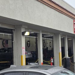 Pep Boys - Vehicle being serviced