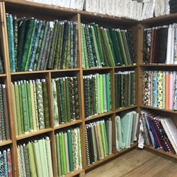 Quilt'n Stitch - It's not easy being green, but it is easy to find the green you are looking for here.