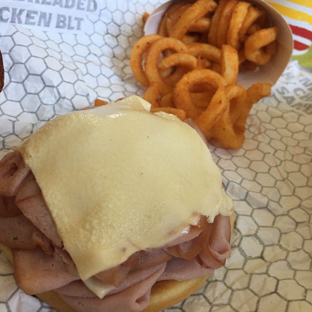 Hardee's - Ham and Cheese - Burgers Near Me - Knoxville, Iowa
