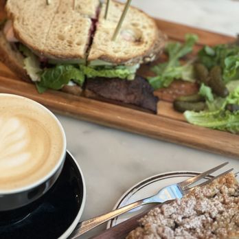 Mr West Cafe Bar Downtown - Tuna Sandwhich, coffee cake, latte - Bars Near Me - Seattle, Washington Mr West Cafe Bar Downtown - Tuna Sandwhich, coffee cake, latte - Bars Near Me - Seattle, Washington