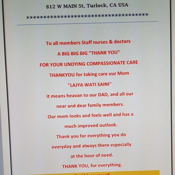 Main West Post Acute Care - Skilled Nursing Near Me - Turlock, California