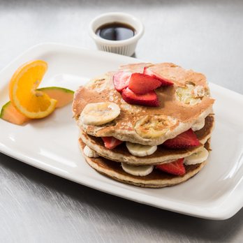 Eggsmart - Eggsmart Bananaberry Pancakes - Breakfast & Brunch Near Me - York, Ontario