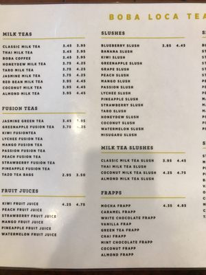Menu photo 8 Boba frutti La Habra, CA Menu photo 8 Boba frutti La Habra, CA