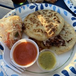 Bean & cheese pupusa