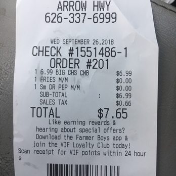 Farmer Boys - Breakfast & Brunch Near Me - Irwindale, California