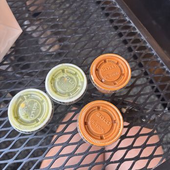 El Camion - Salsas (avocado and chipotle) - Mexican Near Me - Seattle, Washington El Camion - Salsas (avocado and chipotle) - Mexican Near Me - Seattle, Washington