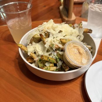 The Grilled Cheese Bistro - Parmesan  sans chimichurri fries - Sandwiches Near Me - Norfolk, Virginia