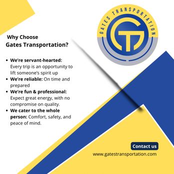 Gates Transportation - Why choose Gates Transportation?? - Airport Shuttles Near Me Gates Transportation - Why choose Gates Transportation?? - Airport Shuttles Near Me