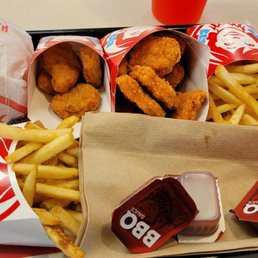 Biggie bag and 10 piece nugget combo Biggie bag and 10 piece nugget combo