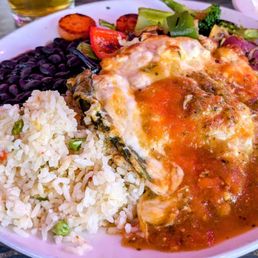 Crab stuffed chili Relleno
