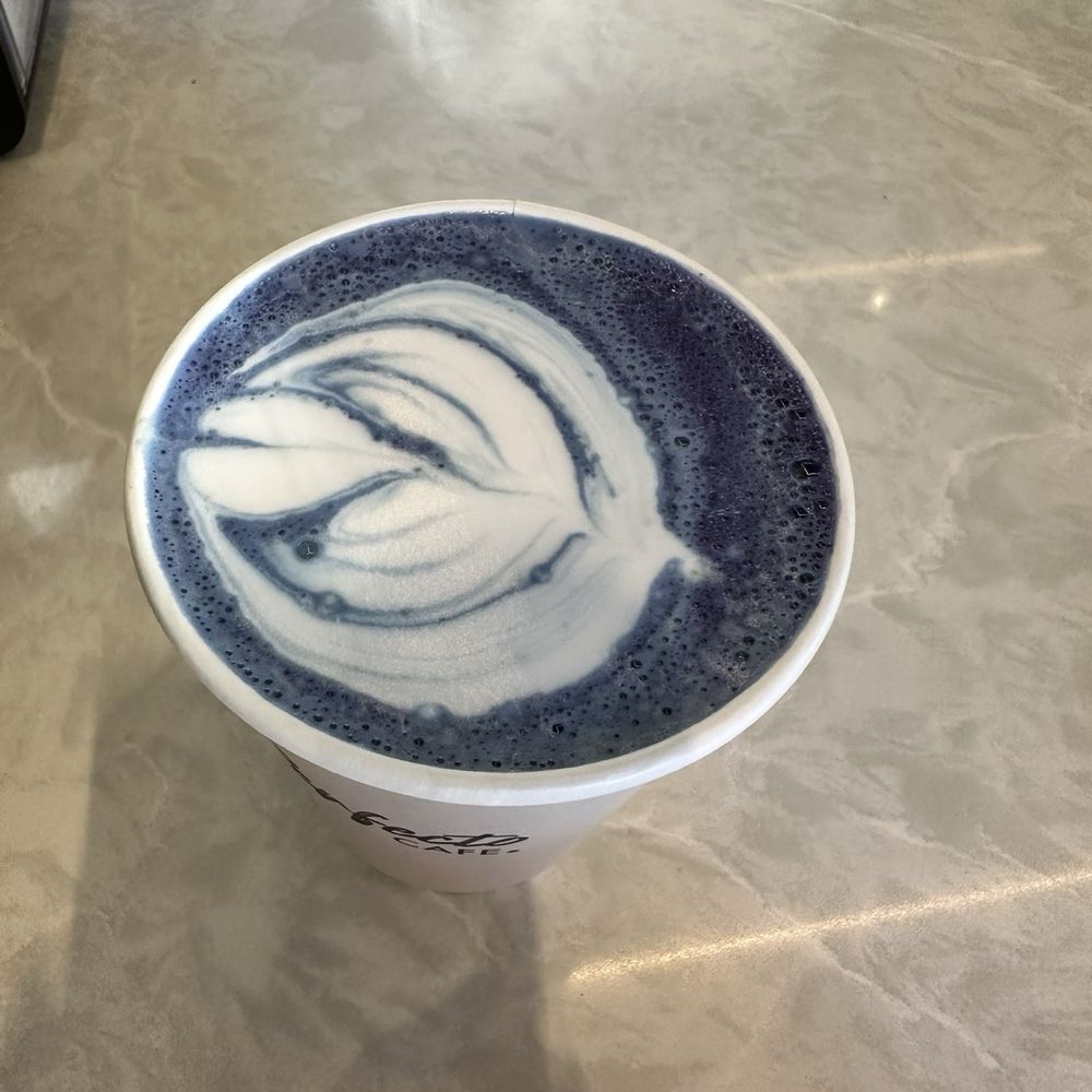 Blue Matcha Latte Blue Matcha Latte