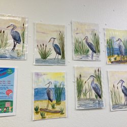 The Learning Center Raduga - Mini art exhibit - artworks by students 8-10 years old