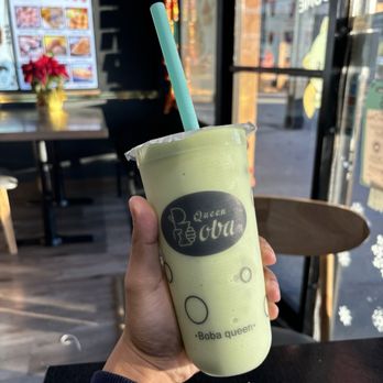 Boba Queen - Avocado snow - Bubble Tea Near Me - Fremont, California Boba Queen - Avocado snow - Bubble Tea Near Me - Fremont, California