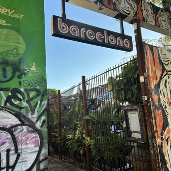 Barcelona Wine Bar - Entrance, such a cool vibe - Tapas/Small Plates Near Me - Miami, Florida Barcelona Wine Bar - Entrance, such a cool vibe - Tapas/Small Plates Near Me - Miami, Florida