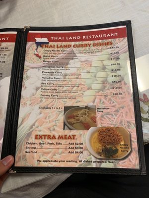Menu photo 7 Thai Land Restaurant Sandy, UT