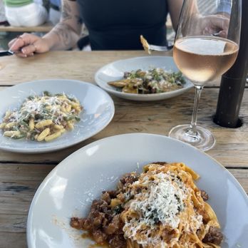 Wm Mulherin's Sons - From closest to furthest: Tagliatelle, gnocchi, rosé, ricotta ravioli - Pizza Near Me - Philadelphia, Pennsylvania Wm Mulherin's Sons - From closest to furthest: Tagliatelle, gnocchi, rosé, ricotta ravioli - Pizza Near Me - Philadelphia, Pennsylvania