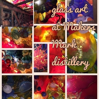 Maker's Mark Distillery - Nice surprise to see Chilhuly art displayed at the end of the tour - Tours Near Me - Loretto, Kentucky