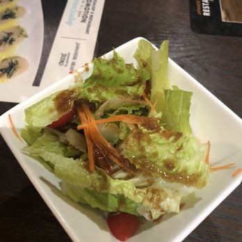 Kappo Irifune - House Salad (chilled crispy greens with wafu dressing) - Sushi Bars Near Me - Torrance, California