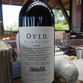 Ovid Vineyard - Yummy bordeaux blend! - Wineries Near Me - Saint Helena, California Ovid Vineyard - Yummy bordeaux blend! - Wineries Near Me - Saint Helena, California