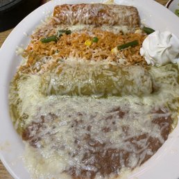 Chili Verde Chimichanga