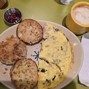 Snooze, an A.M. Eatery - Protein trio omelette - Breakfast & Brunch Near Me - Frisco, Texas Snooze, an A.M. Eatery - Protein trio omelette - Breakfast & Brunch Near Me - Frisco, Texas