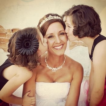 All Dolled Up Studio - Wedding hair and makeup on this lovely bride - Hair Salons Near Me - Gilbert, Arizona