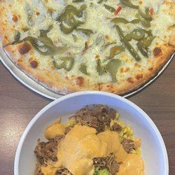 Crust N Fire - White personal pepper pizza
