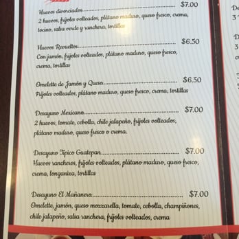 Guatepan - Short and sweet menú. - Bakeries Near Me - Trenton, New Jersey