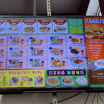 Victor's Restaurant - Menu as of 12/30/2023 - Mexican Near Me - Salt Lake City, Utah Victor's Restaurant - Menu as of 12/30/2023 - Mexican Near Me - Salt Lake City, Utah