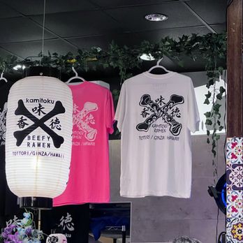 Kamitoku - Interior décor and merchandise for sale - Ramen Near Me - Honolulu, Hawaii