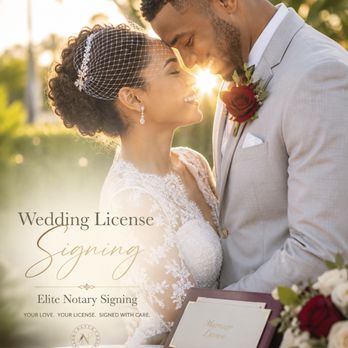 Elite Notary Signing - Marriage license signing support for couples who need a simple, professional notary appointment with Elite Notary Signing. - Notaries Near Me Elite Notary Signing - Marriage license signing support for couples who need a simple, professional notary appointment with Elite Notary Signing. - Notaries Near Me