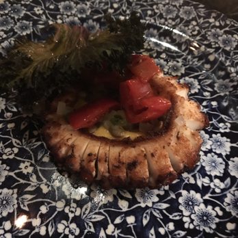 Campfire - Hearty amount of octopus ! - New American Near Me - Carlsbad, California