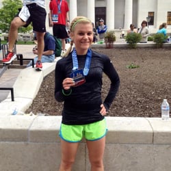Capital City Quarter & Half Marathon - GREAT finisher medals! :)