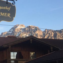 Restauarnt Helmer - My view at dinner.