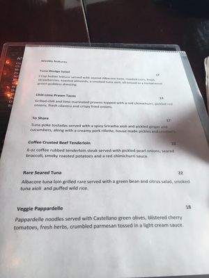 Menu photo 6 Chaise Lounge Restaurant Vancouver, BC