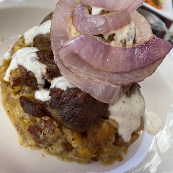 Mambo Latin Kitchen - Mofongo with Fried Pork Pieces - NEW - Peruvian Near Me - Rutherford, New Jersey Mambo Latin Kitchen - Mofongo with Fried Pork Pieces - NEW - Peruvian Near Me - Rutherford, New Jersey