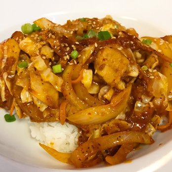 Minji's Cafe - Spicy Pork - Korean Near Me - Lauderhill, Florida