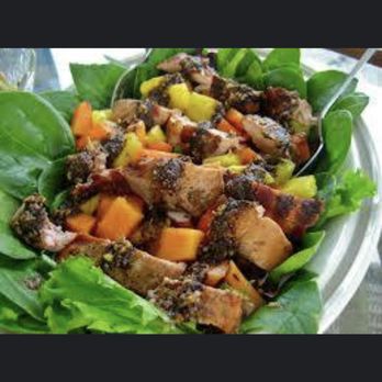 Caribbean Thyme Restaurant - Jerk chicken salad - Caribbean Near Me - White Plains, New York Caribbean Thyme Restaurant - Jerk chicken salad - Caribbean Near Me - White Plains, New York