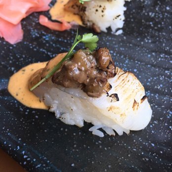 Tanta - Amazing nigiris. I like the steak one more than the one with scallops but both are good! They melt in your mouth. - Peruvian Near Me - Chicago, Illinois