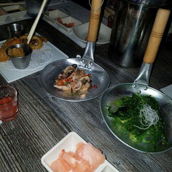 Sushi Pop - Octopus & Seaweed Salad - Japanese Near Me - Fullerton, California Sushi Pop - Octopus & Seaweed Salad - Japanese Near Me - Fullerton, California