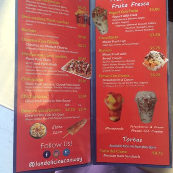 Las Delicias - The mangonada took me back to my one in Mexico. So deliciously good. - Desserts Near Me - Conway, Arkansas