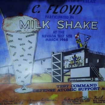 Atomic Museum - one of the many atomic testing participant certificates - Museums Near Me - Las Vegas, Nevada