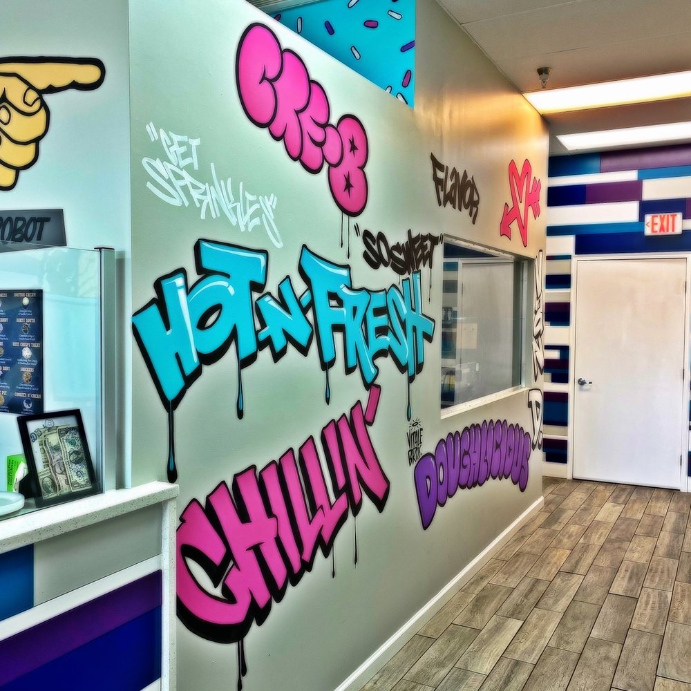 Van Dough - Location's, Indoors decorations. It's awesome! - Donuts Near Me - Clearwater, Florida Van Dough - Location's, Indoors decorations. It's awesome! - Donuts Near Me - Clearwater, Florida