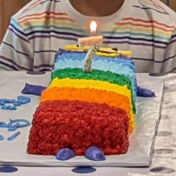 Ashley’s Sugar On Top - Numberblock 7 cake by Ashley - Cupcakes Near Me
