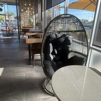 The Bean Roasting - Egg chairs at the inside of the building - Coffee Roasteries Near Me - Roseville, California The Bean Roasting - Egg chairs at the inside of the building - Coffee Roasteries Near Me - Roseville, California