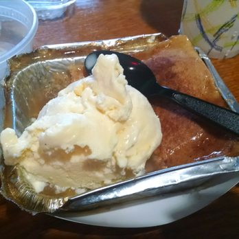 Darrow's New Orleans Grill - Peach cobbler with vanilla ice. Thank you Mr. Norwood. - Cajun/Creole Near Me - Carson, California Darrow's New Orleans Grill - Peach cobbler with vanilla ice. Thank you Mr. Norwood. - Cajun/Creole Near Me - Carson, California