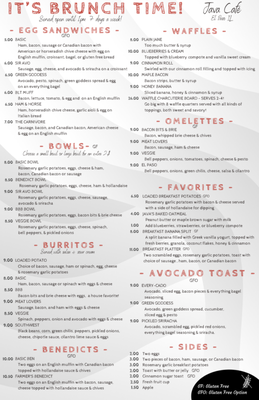 Menu photo 1 Java Café El Paso, IL Menu photo 1 Java Café El Paso, IL
