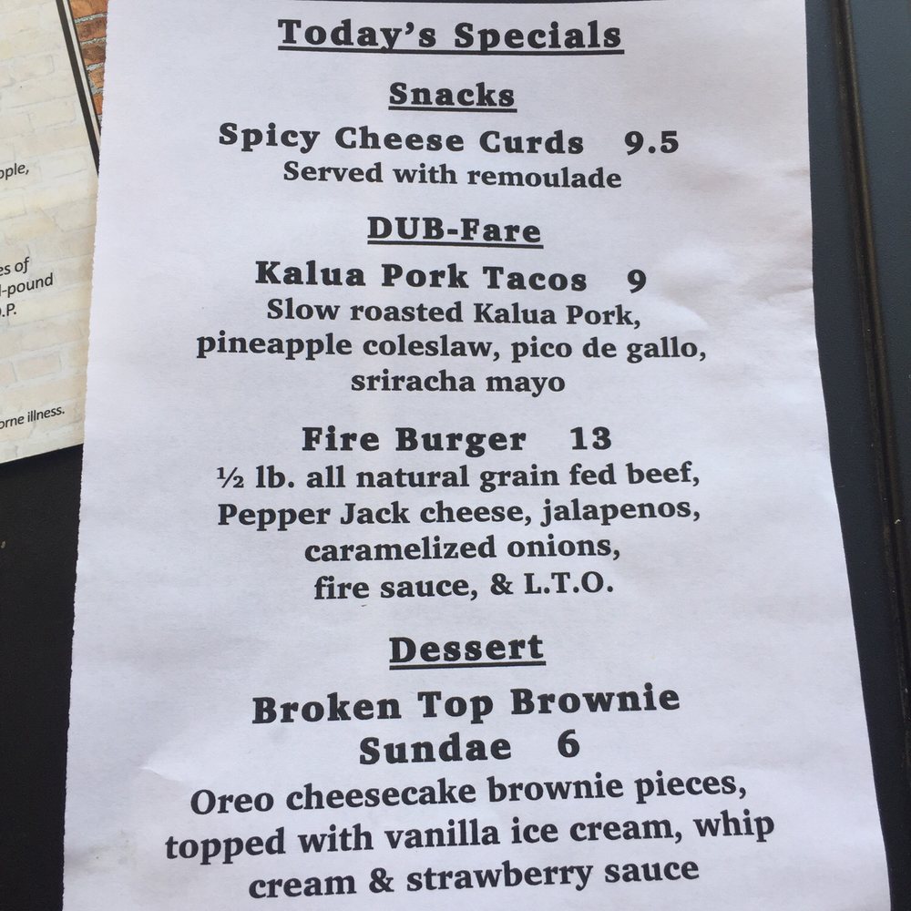 J DUB - Today's specials - Breakfast & Brunch Near Me - Bend, Oregon J DUB - Today's specials - Breakfast & Brunch Near Me - Bend, Oregon